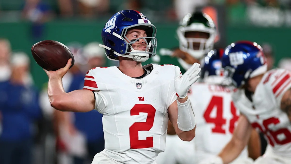 Giants waive quarterback Jake Haener, continuing QB roster cuts