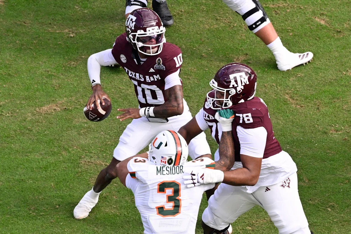 Film breakdown highlights Texas A&M QB Marcel Reed’s path back to a true dual-threat role