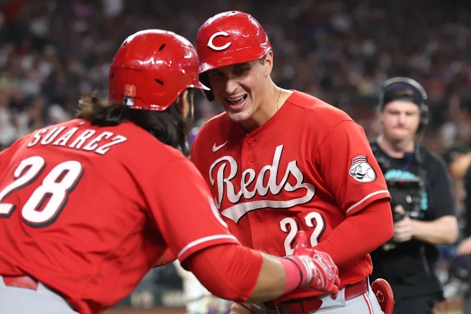 JJ Bleday completes the cycle and Cincinnati routs Arizona 11-5, turning a late-summer storyline into production