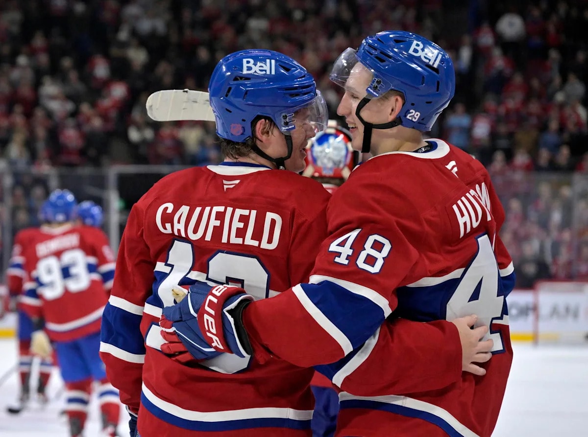 Lane Hutson joins Montreal Canadiens on NHL assist impact list, landing No. 8