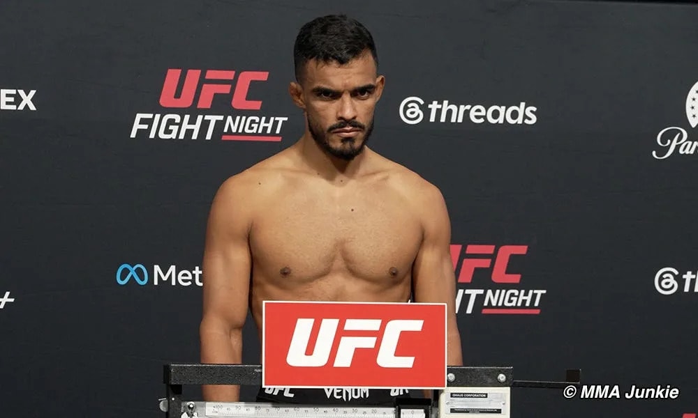 UFC Vegas 122 official weigh-ins disrupted by multiple misses, including Ismael Bonfim’s 7.5-pound overage