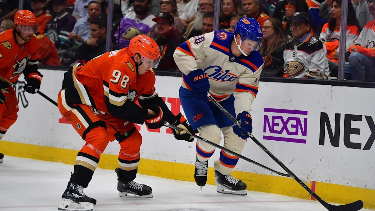 Anaheim lets momentum slip in 5-2 loss to Edmonton, ending a tough early stretch with defensive breakdowns
