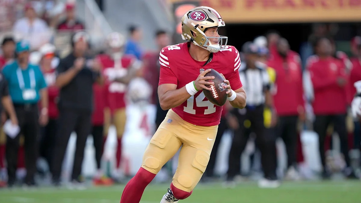 49ers QB Kurtis Rourke checked out and released after hospital visit following rib injury and breathing trouble vs. Titans