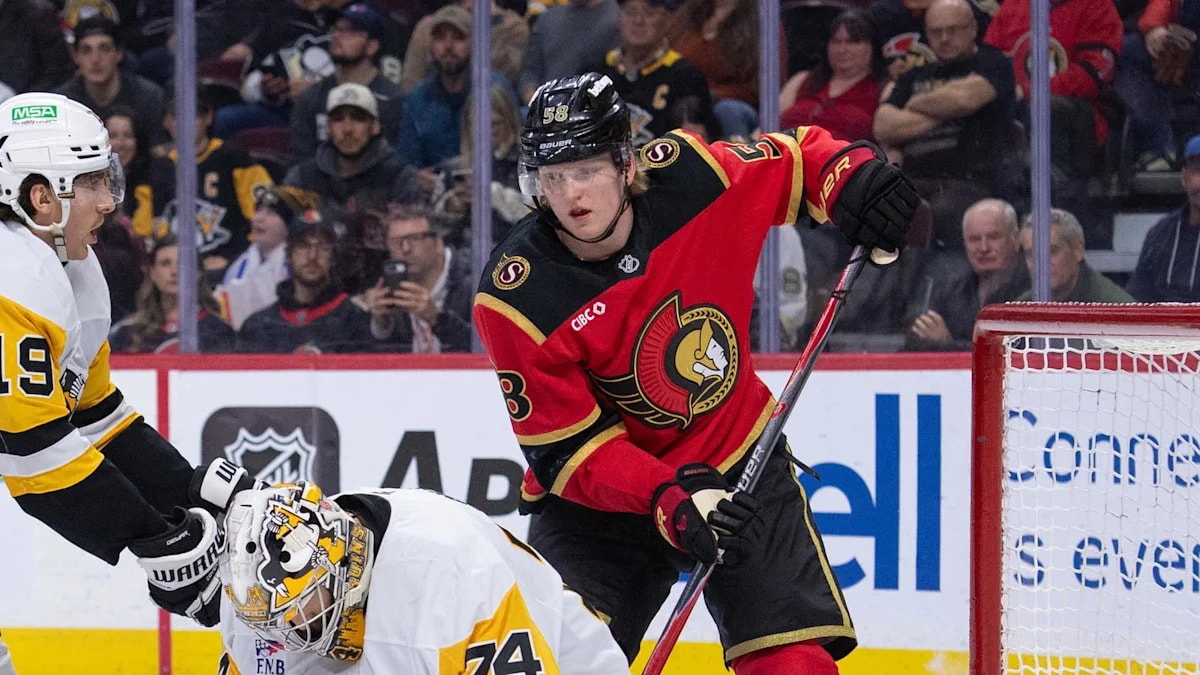 Carter Yakemchuk’s early scoring for Ottawa points to a stronger Senators blue line