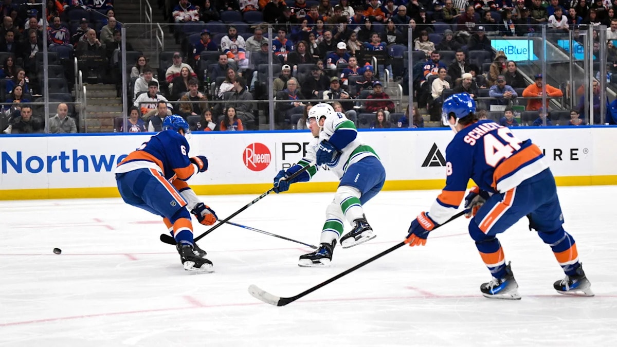 Canucks Try to Protect Their Perfect UBS Arena Road Mark Against Islanders After Skid