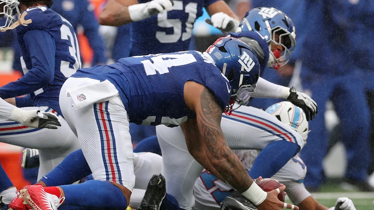 Giants lock up Malik Harrison on 53-man roster after multiple early-season practice squad elevations