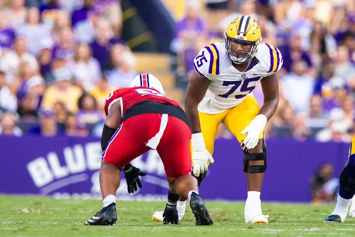LSU football’s offensive line continuity is becoming a settled strength as fall camp tightens
