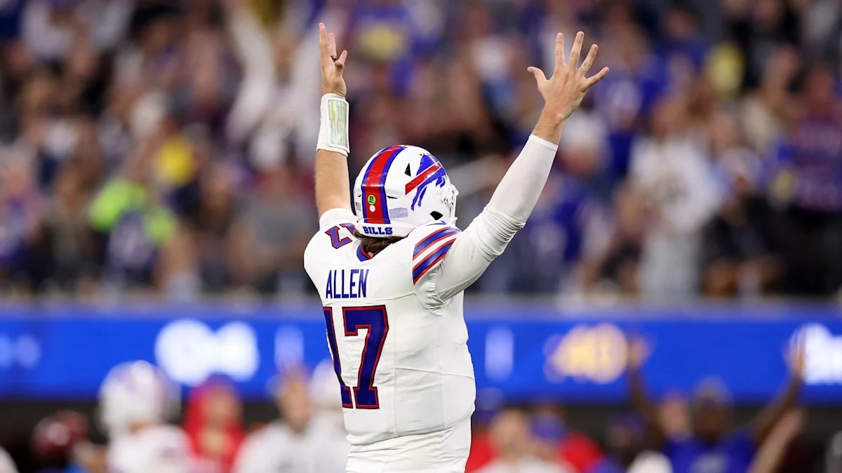 Josh Allen’s 100th career win came in overtime, and it was his first ever in postseason-style sudden timing