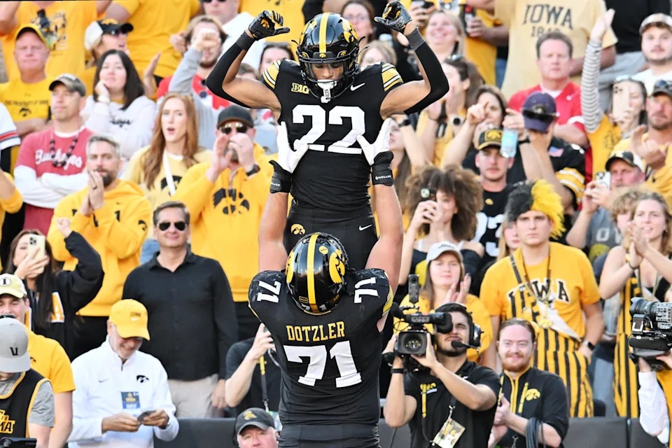Iowa enters Week 6 with a CBS Sports 138 ranking in the middle tier after Ohio State loss