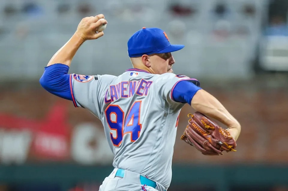 Nate Lavender turns in another scoreless relief appearance as Mets’ rebuilt bullpen shows early signs