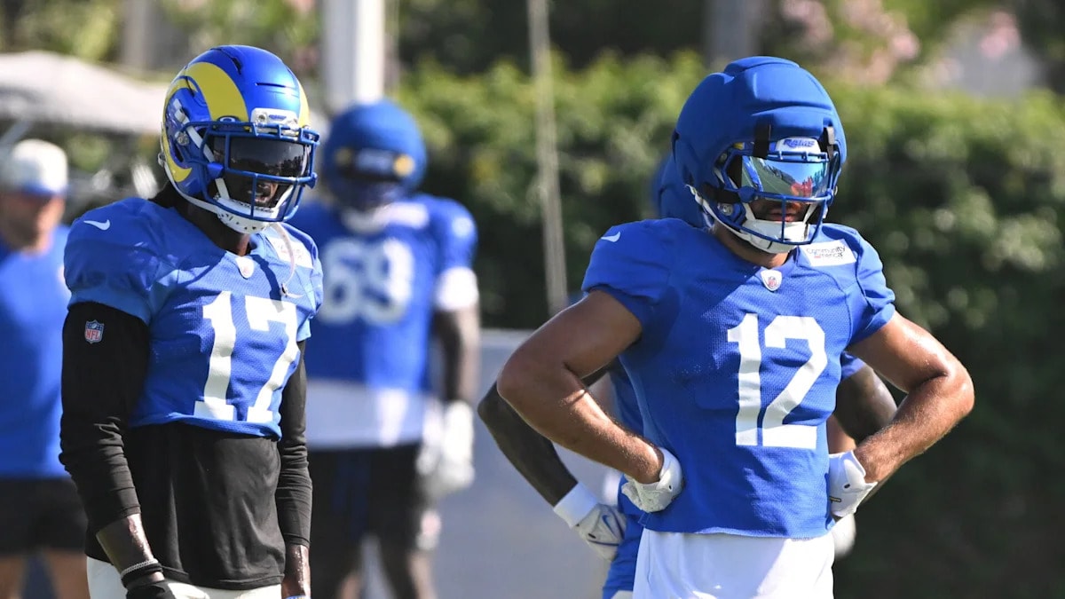 Puka Nacua’s psoas soreness clouds Rams practice availability after joint work with Cowboys