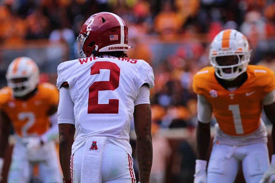 Alabama’s Ryan Coleman-Williams listed with an injury update ahead of Week 7 at Tennessee