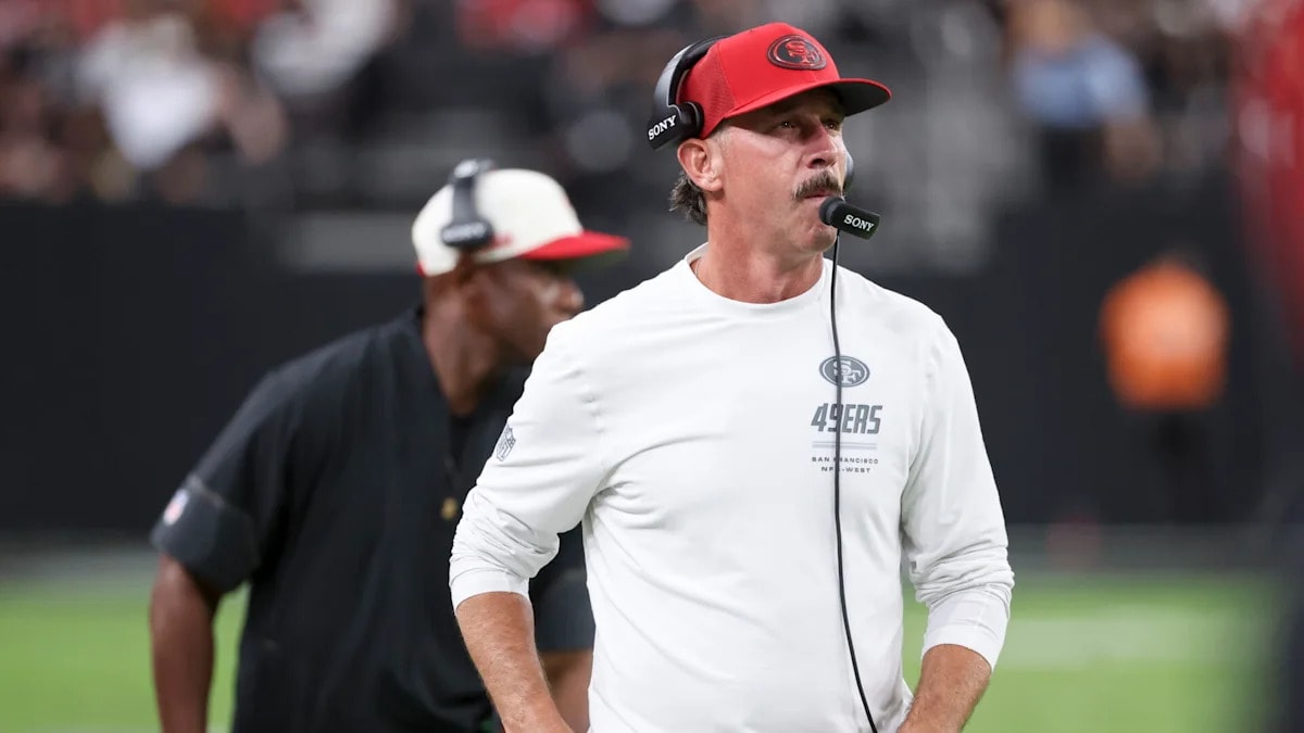 Kyle Shanahan again questions the value of an Australia opener, but says the 49ers will meet it head-on