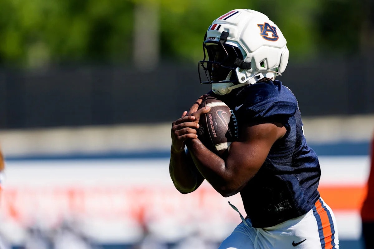 Baylor transfer Bryson Washington aims to add another rushing dimension for Auburn