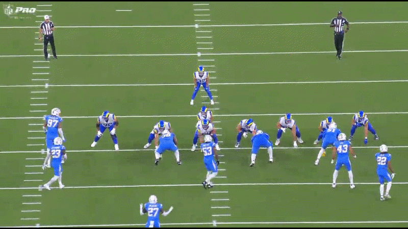 Rams undrafted back Dean Connors argues for a roster spot during cutdown weekend