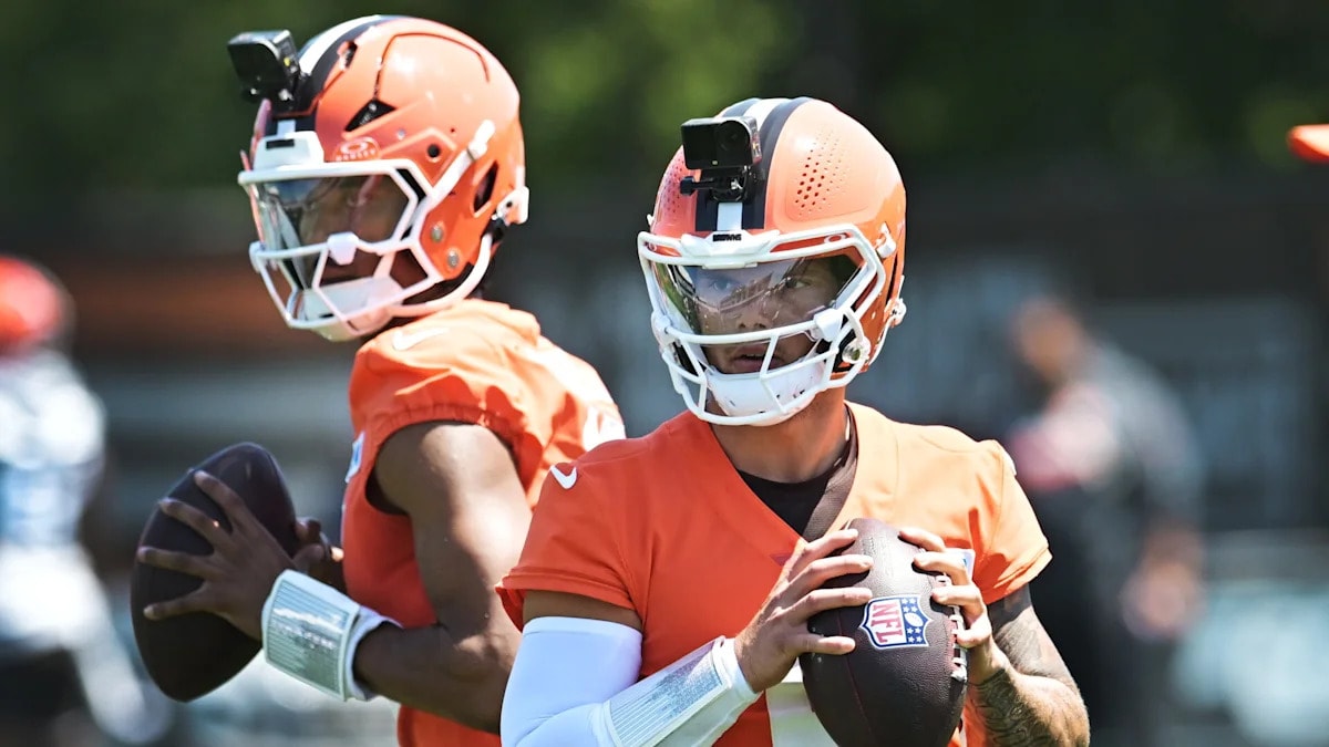 Todd Monken and the Browns continue to sort out the quarterback depth chart, with Dillon Gabriel and Taylen Green the lingering question