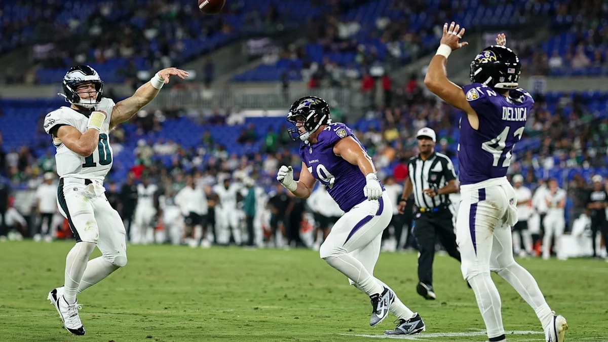 Cole Payton’s late surge for the Eagles highlights a quiet preseason opener
