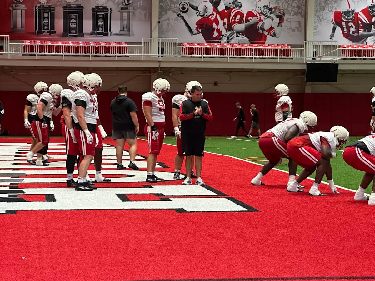 Nebraska Football Opens a Portion of Tuesday Practice to Media for Second Straight Time in Fall Camp