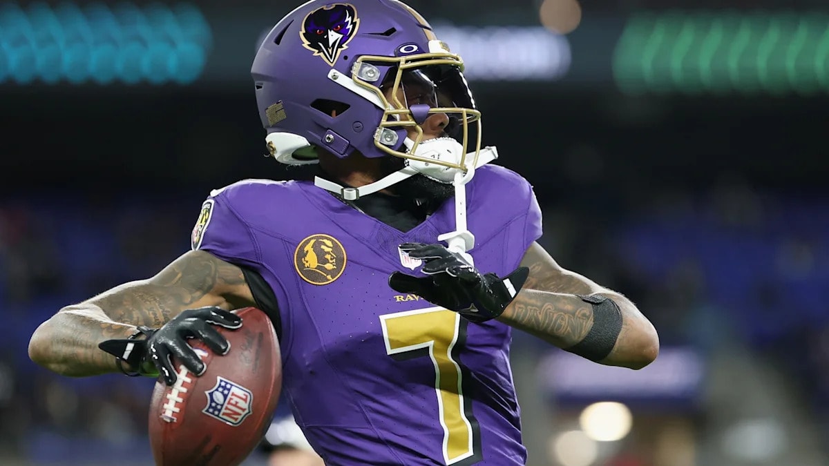 NFL investigating allegations involving Ravens receiver Rashod Bateman