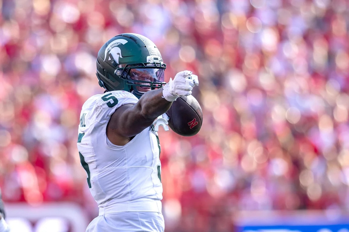 Michigan State linebacker Jordan Hall named to 2026 Wuerffel Trophy watch list
