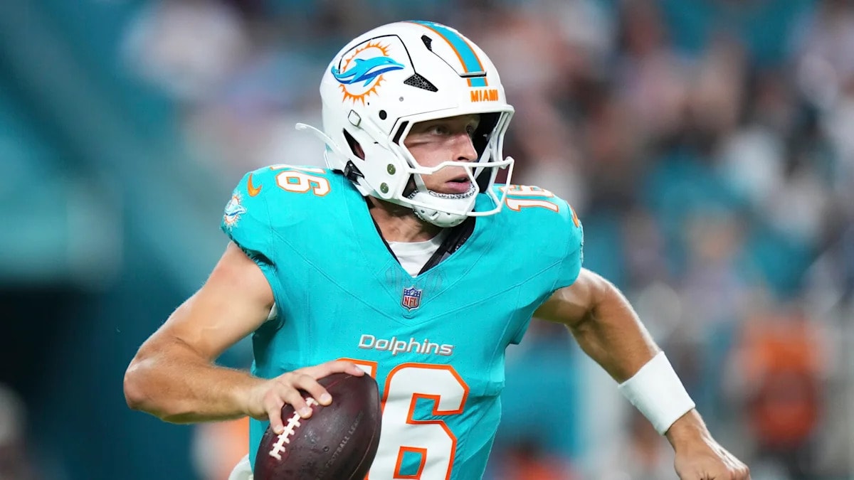 Dolphins keep QB Mark Gronowski in the fold, moving him back to the practice squad