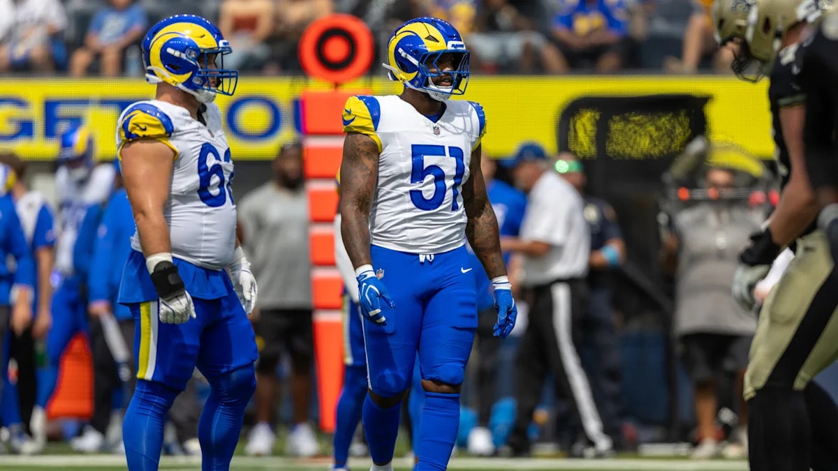 Rams release veteran linebackers Tomon Fox and Monty Rice in first wave of roster cuts