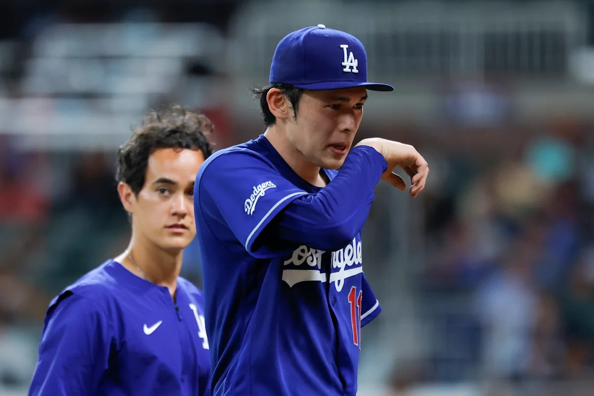 Dodgers place Roki Sasaki on 15-day injured list as August roster picture tightens
