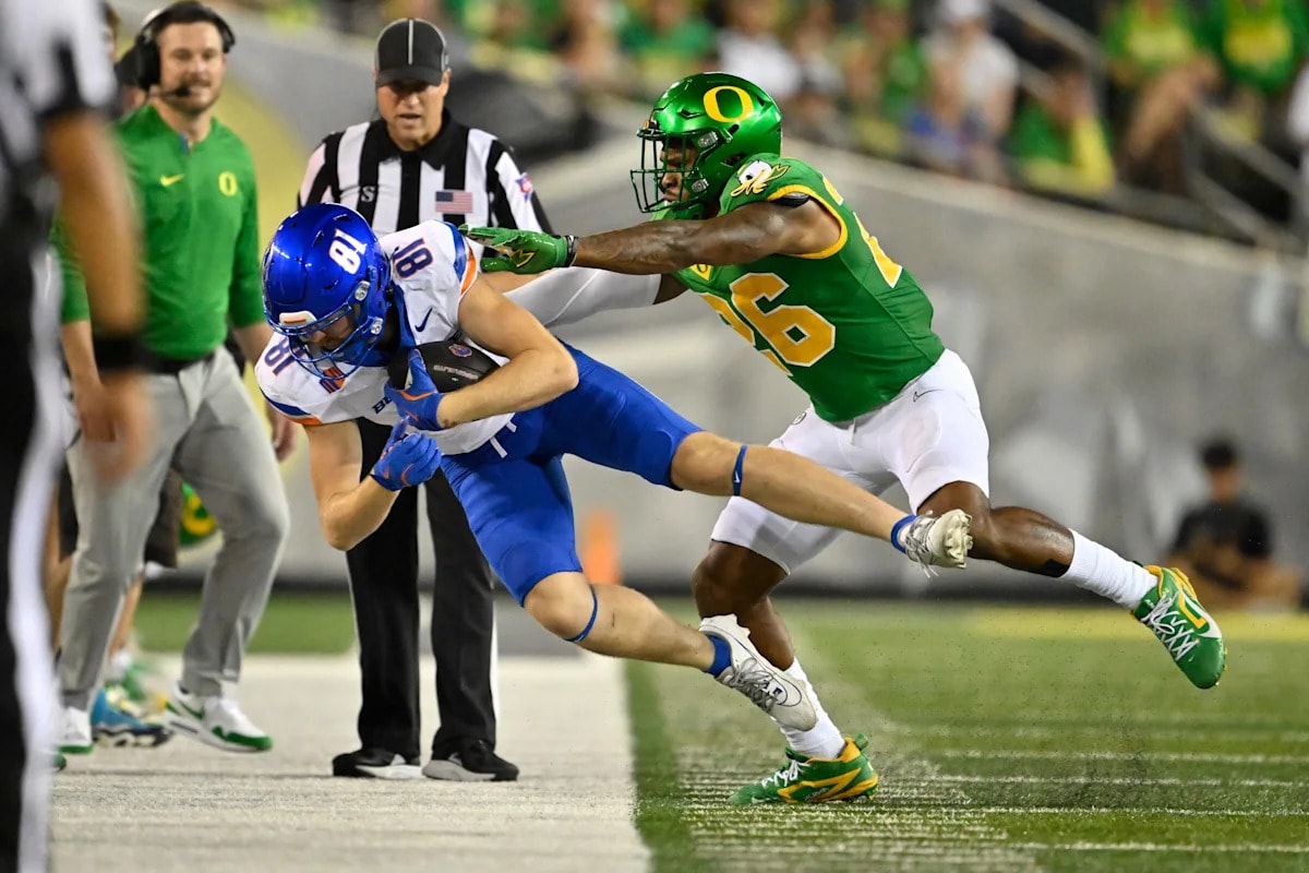 Oregon opens 2026 season with early test vs. ESPN FPI’s top Pac-12 team, Boise State