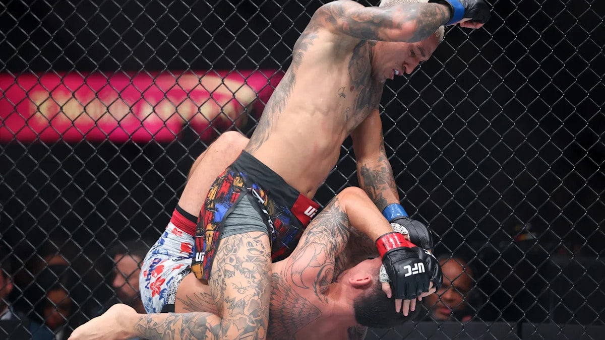 Jorge Masvidal questions UFC choice of Diego Lopes for Charles Oliveira’s first BMF title defense at UFC 335