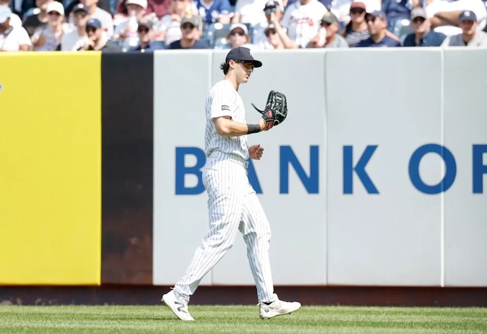 Aaron Boone says the Yankees’ plan for center field remains Trent Grisham, even with speed limits