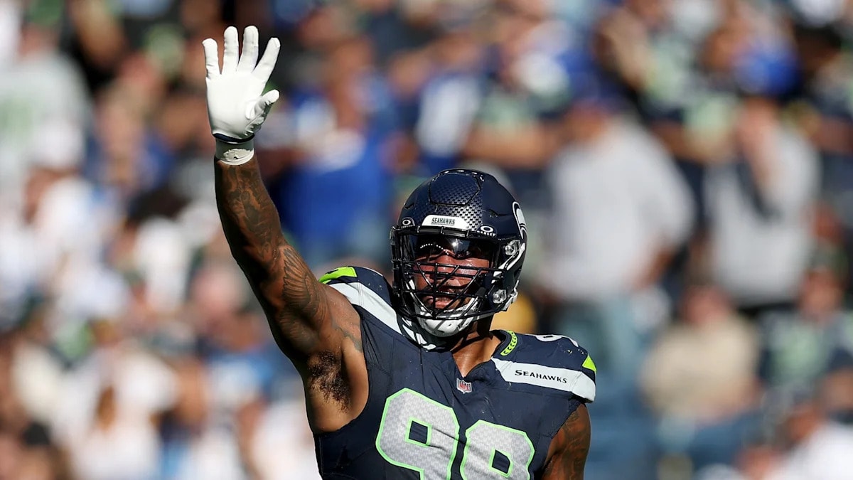 Seahawks DT Leonard Williams practices fully after ankle limited earlier in the week