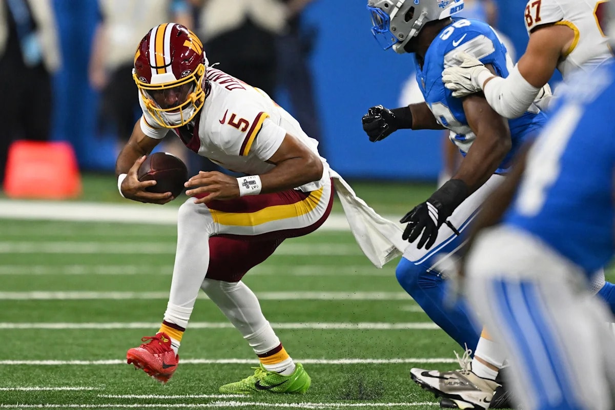 Former Washington tight end urges Commanders fans not to overreact to early joint-practice O-line struggles