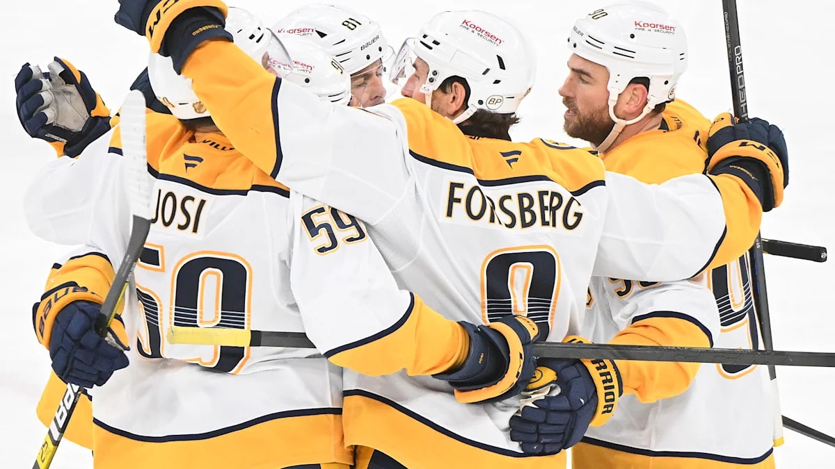 Ryan O’Reilly scores go-ahead goal as Predators rally to beat Canadiens 5-2