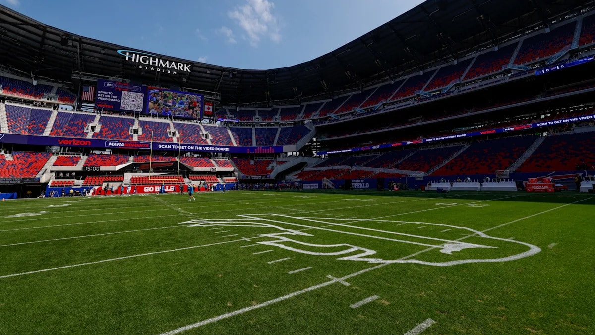 Bills president Pete Guelli says Highmark Stadium field repairs were expected after preseason debut