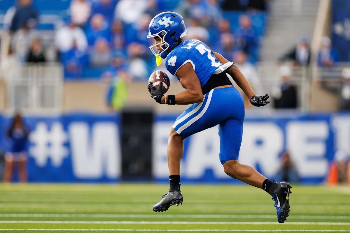 Kentucky preseason countdown spotlights WR DJ Miller, No. 7 on the 2026 roster