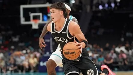 Egor Dëmin points to offseason growth as Nets chase a step forward