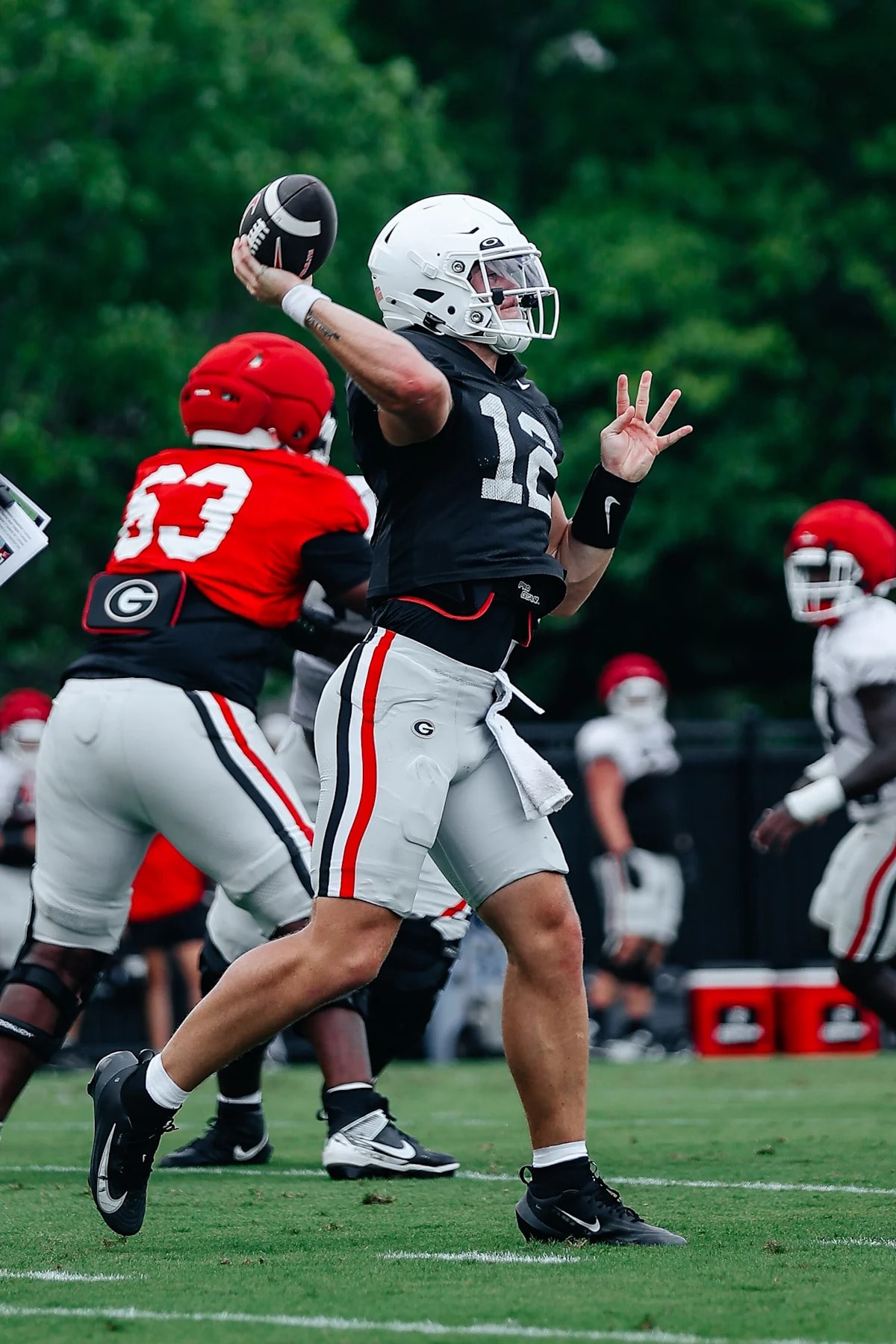 Kirby Smart updates Georgia QB pecking order behind Gunner Stockton