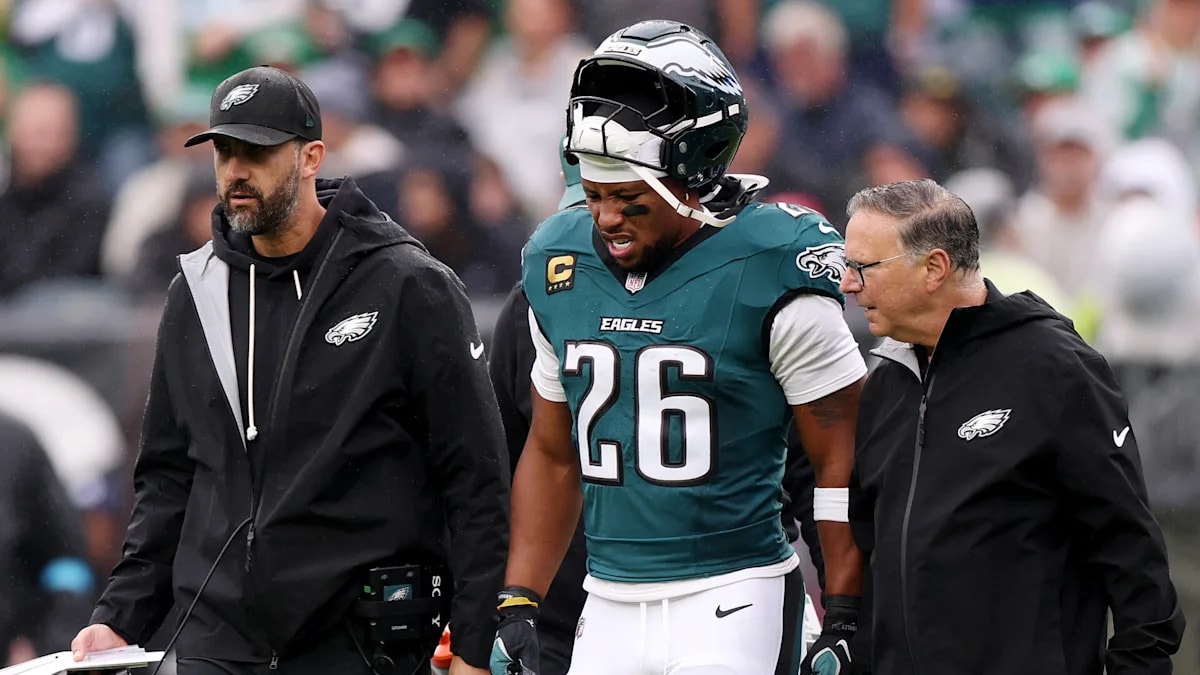 Eagles keep Barkley, Kendall and Smith out of practice as London trip approaches