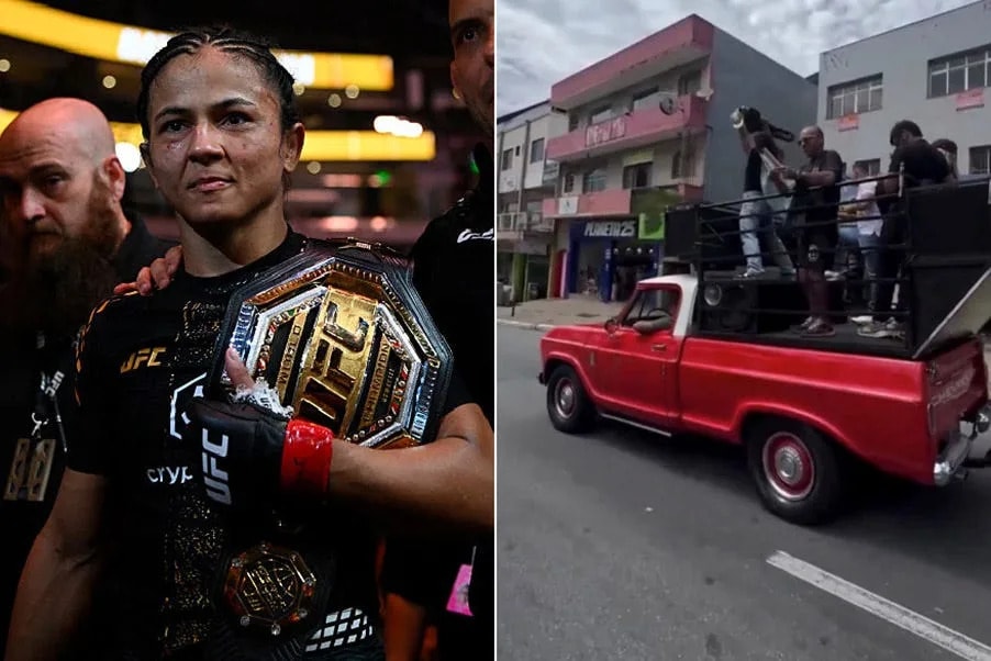 UFC flyweight champion Natalia Silva returns home to a reception that falls short of the script