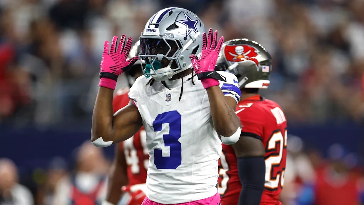 Cowboys close to within 24-16 after George Pickens TD, but CeeDee Lamb status turns cautious