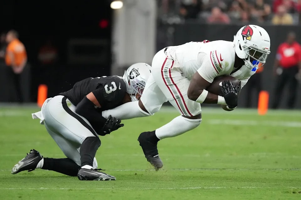 Cardinals’ rookie RB Jeremiyah Love is battling a high ankle sprain, report says
