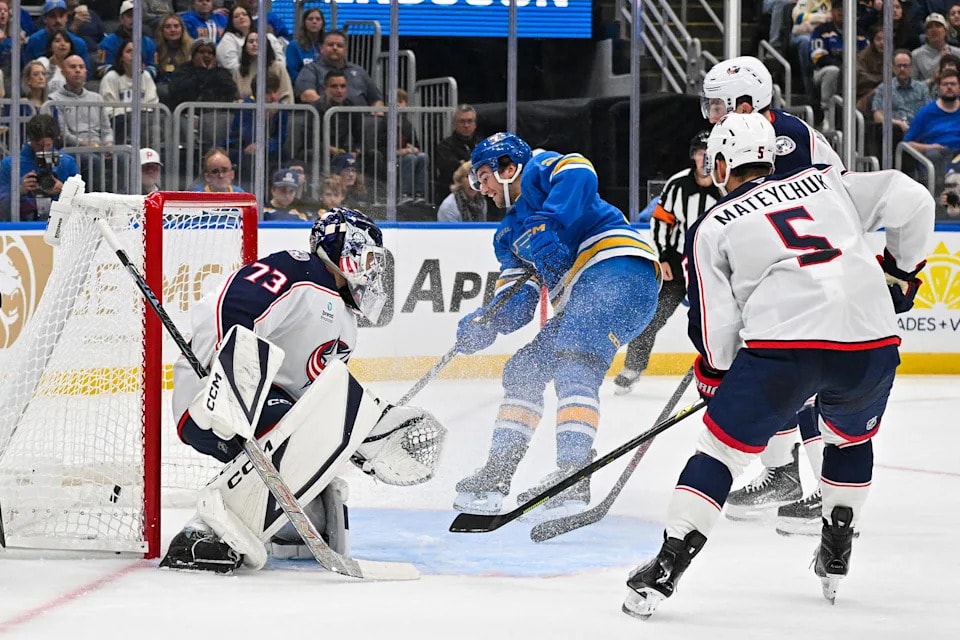 Dylan Peterson set for NHL debut with the St. Louis Blues