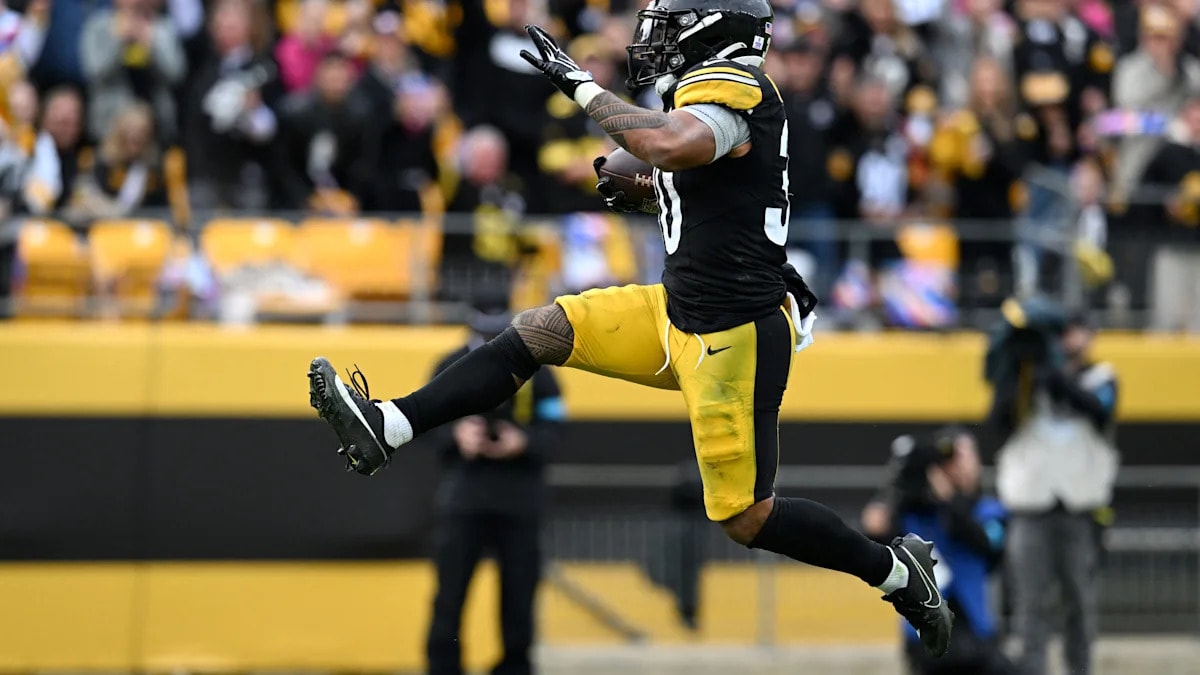 Jaylen Warren’s two-touchdown surge powers Steelers in Week 5 win over Colts
