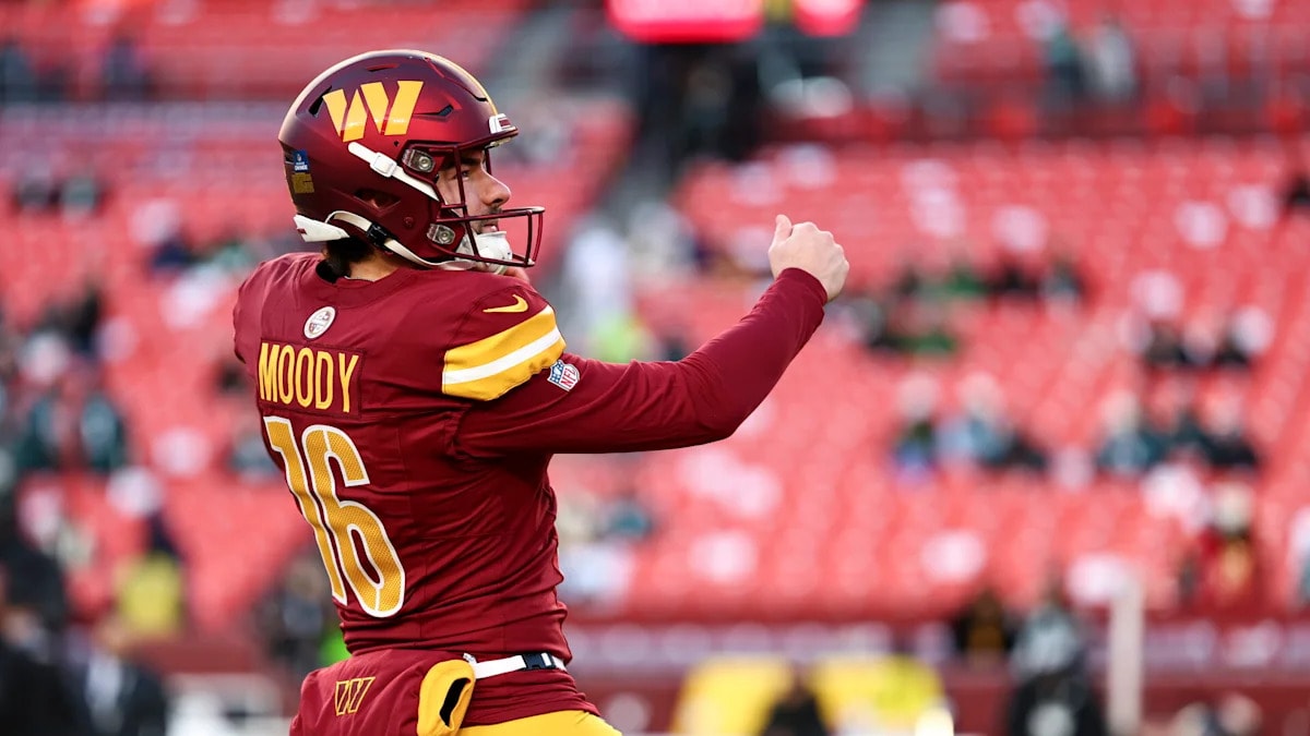 Ravens add Jake Moody to practice squad, creating kicker competition behind Tyler Loop