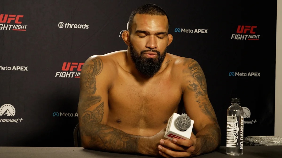 Brendson Ribeiro urges Brazilian authorities for answers after brother goes missing, following UFC Vegas 122 win
