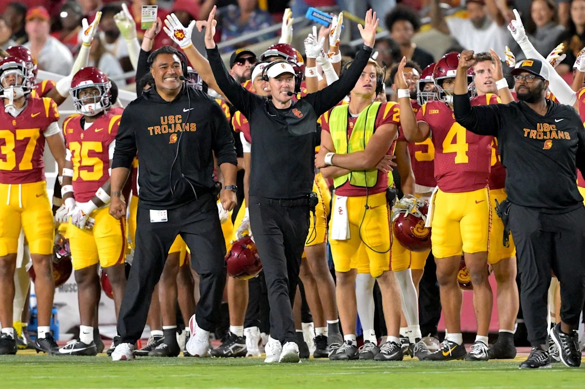 Micah Huff calls Trent Mosley USC’s breakout freshman in season-opening win over San Jose State