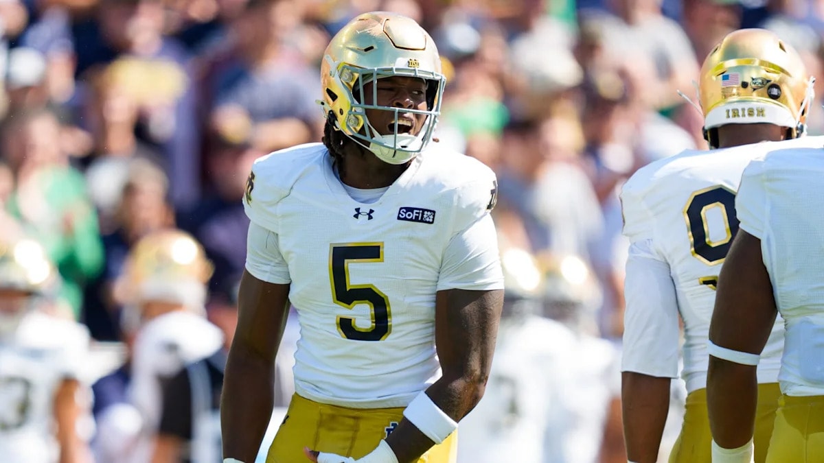 No. 3 Notre Dame aims to keep its school-record momentum going against Stanford