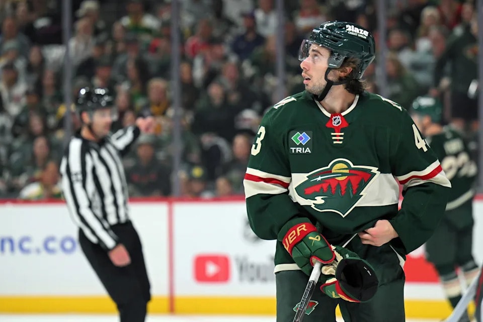Quinn Hughes seeks to keep his production rolling as Minnesota hosts Vegas