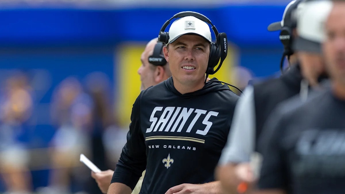 Kellen Moore questions how Zxavian Harris moved from Saints to LSU, saying the process needs more “regulations”
