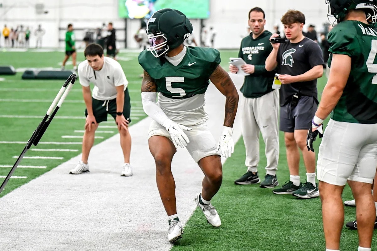 Michigan State linebacker Jordan Hall lands on Butkus Award watch list